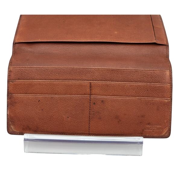 LOUIS VUITTON MONOGRAM PORTE VALEURS CARTES CREDIT WALLET - Picture 5 of 16